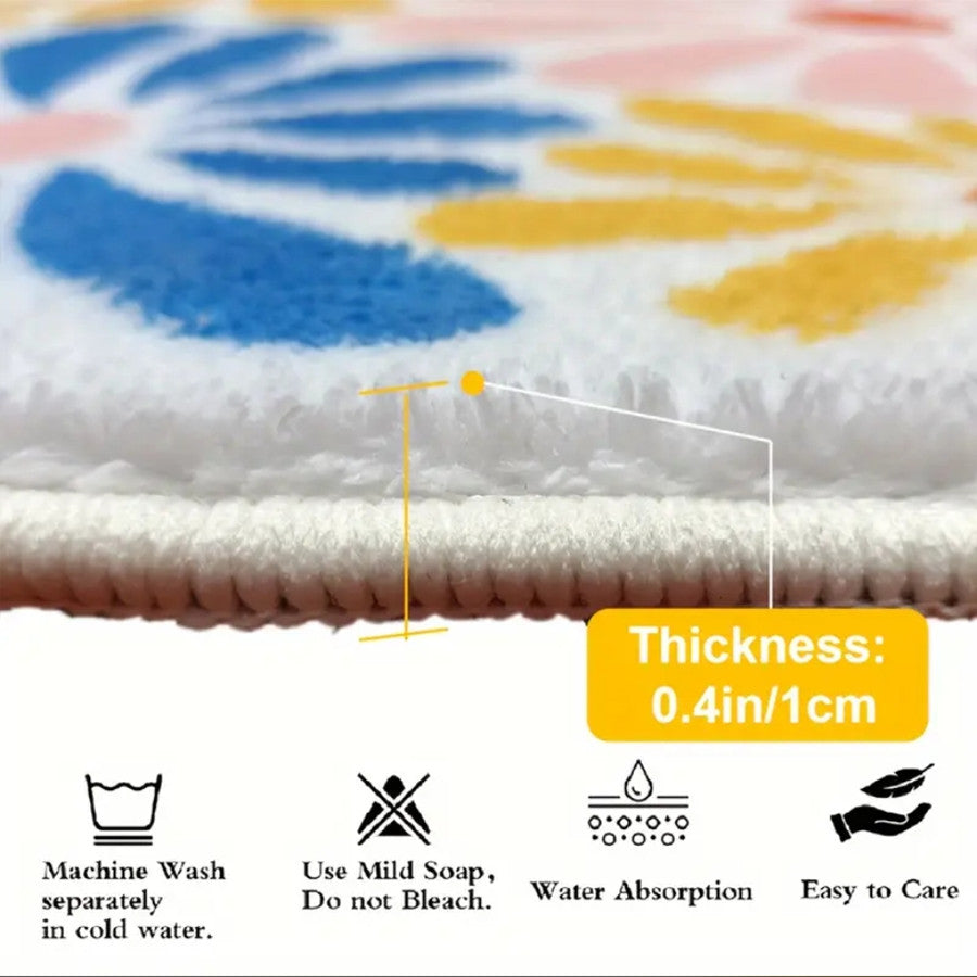 Drift Bottle Bath Mat