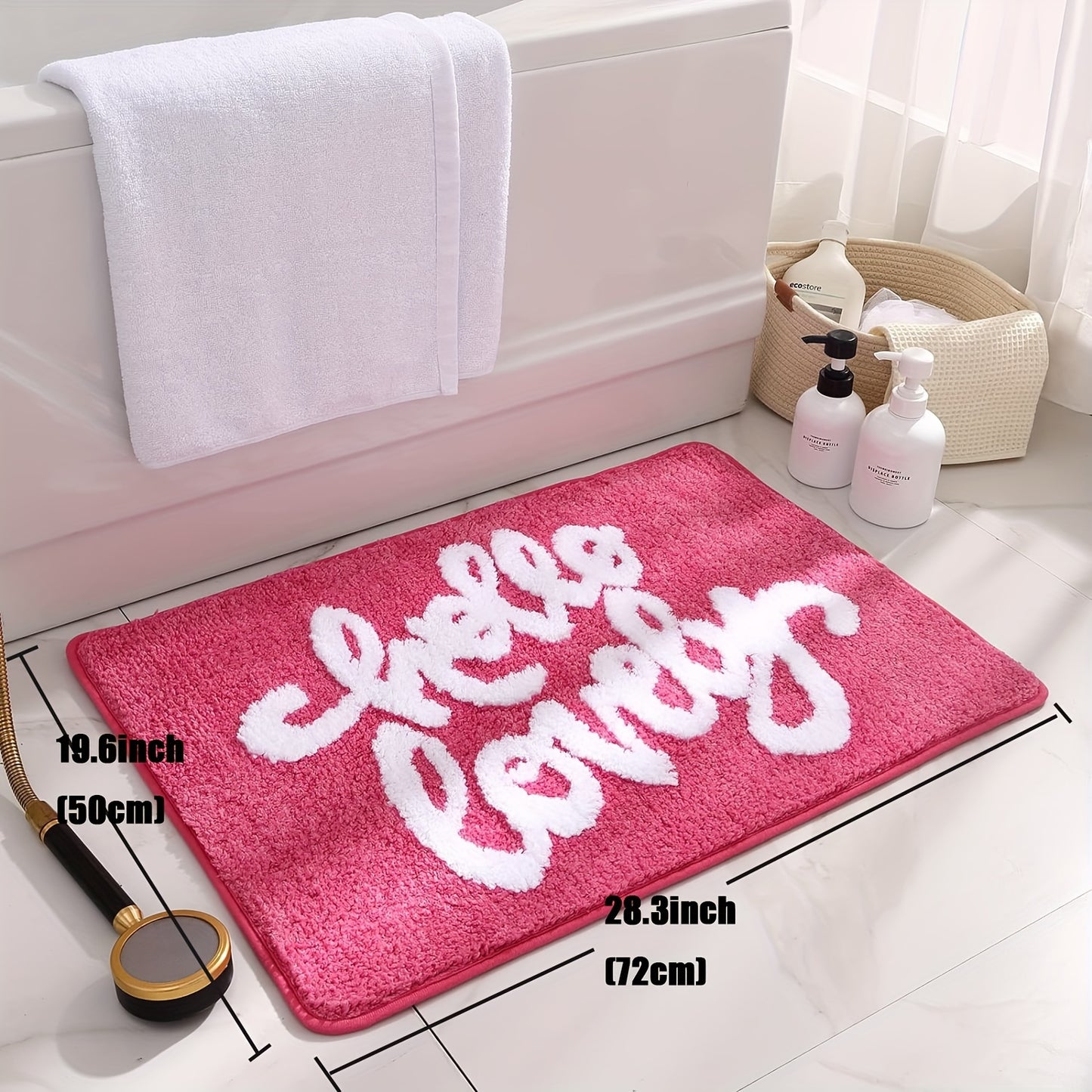 Girl Lovely Bath Mat