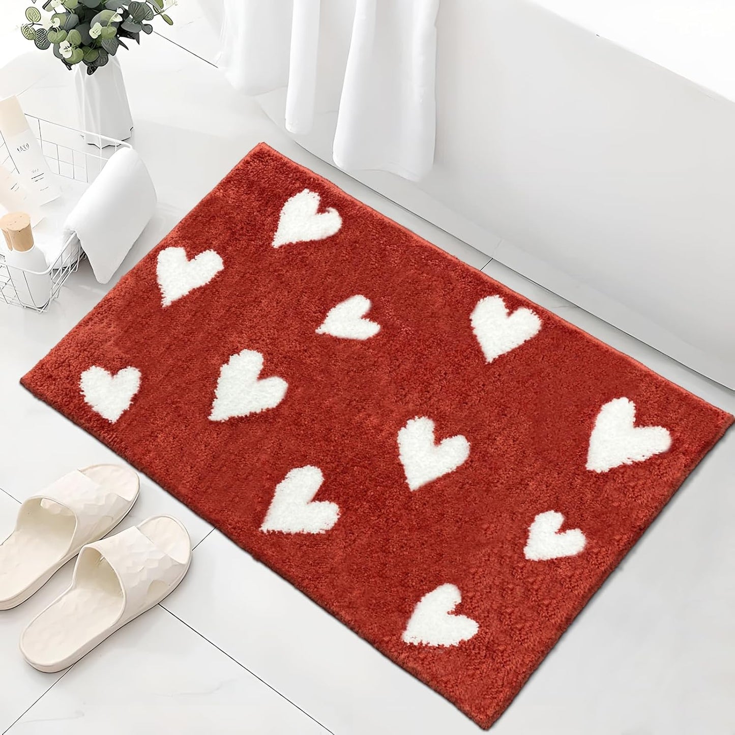 Love Theme Bath Mat