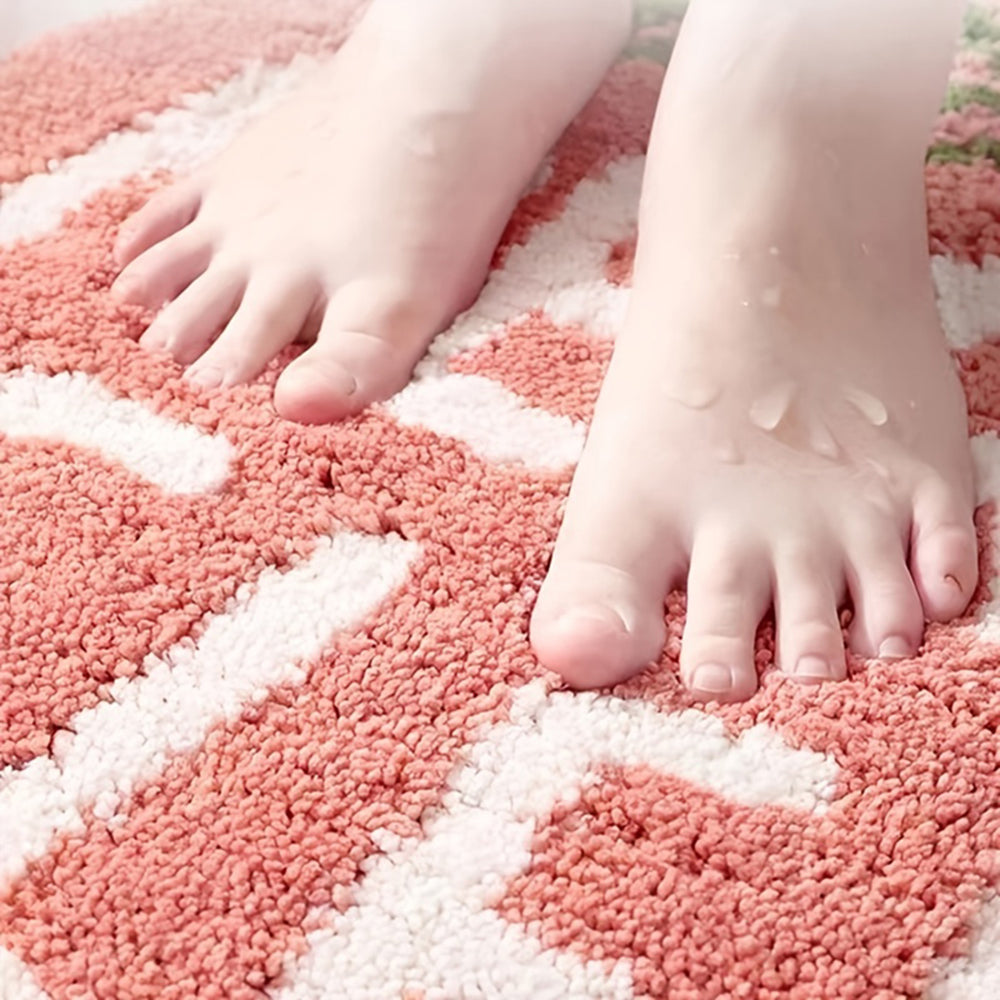 Funny Fruit Anti slip Peachy Clean Bath Mat Rug