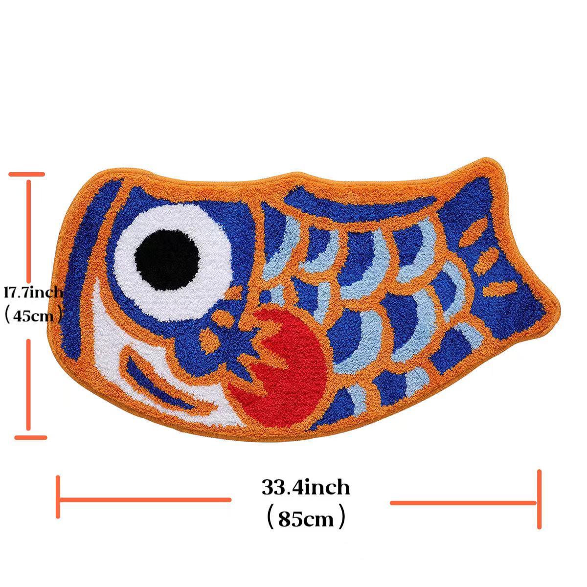 Fish Shape Bath Mat