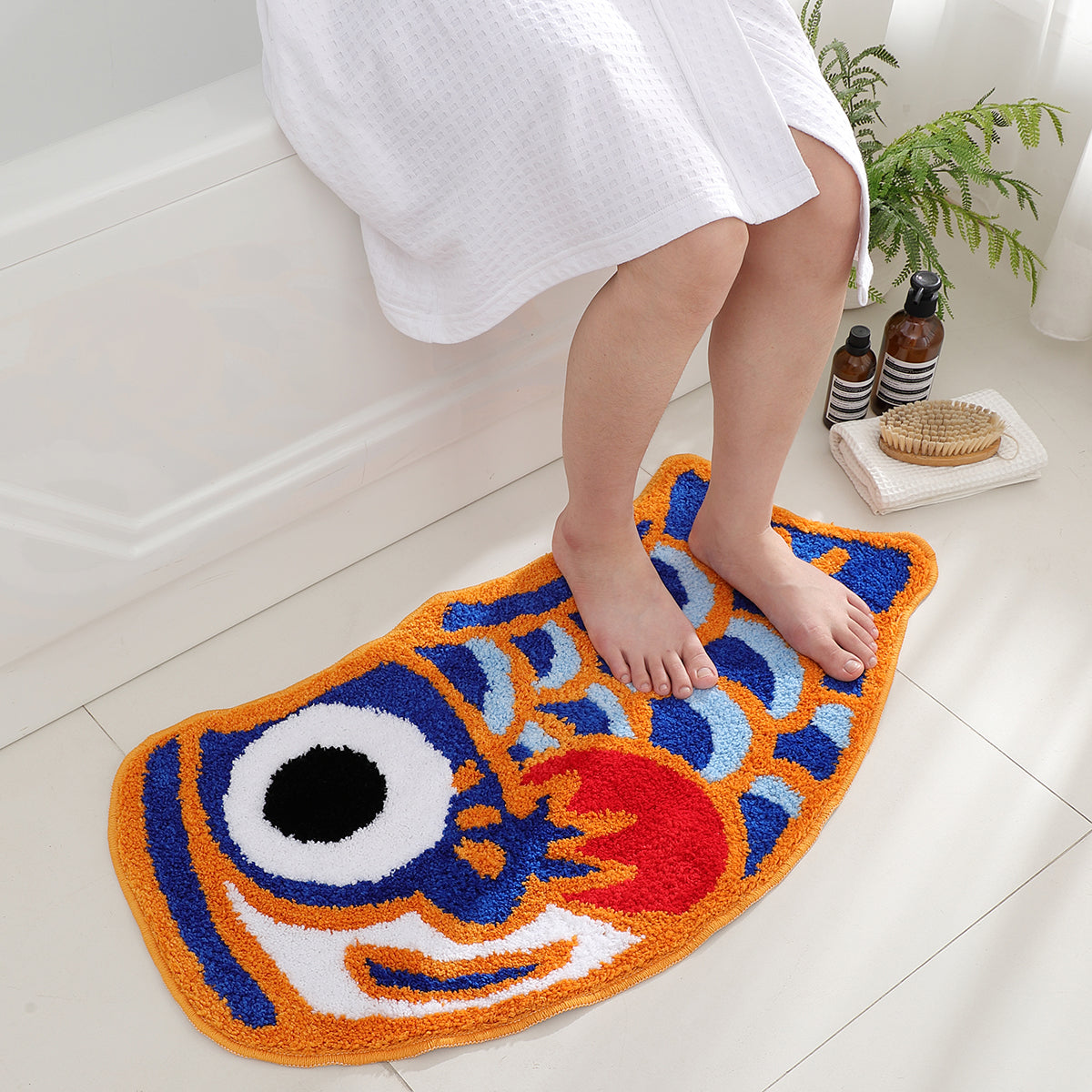 Fish Shape Bath Mat