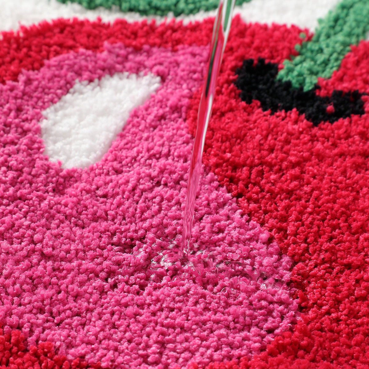 Anti-slip Cute Fruit Cherry Bath Mat
