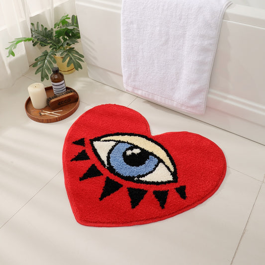 Evil Eye Shape Bathroom Mat