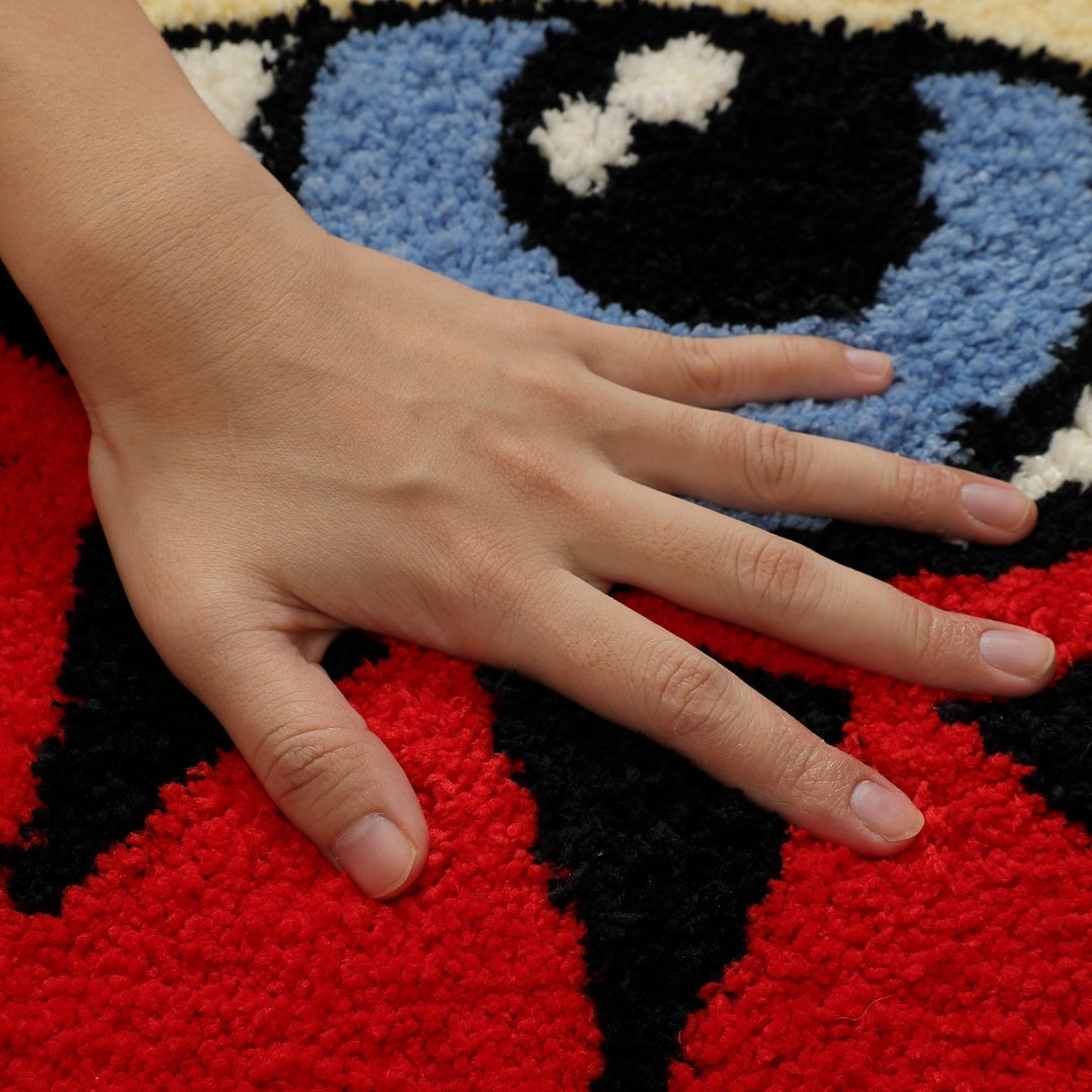 Evil Eye Shape Bathroom Mat