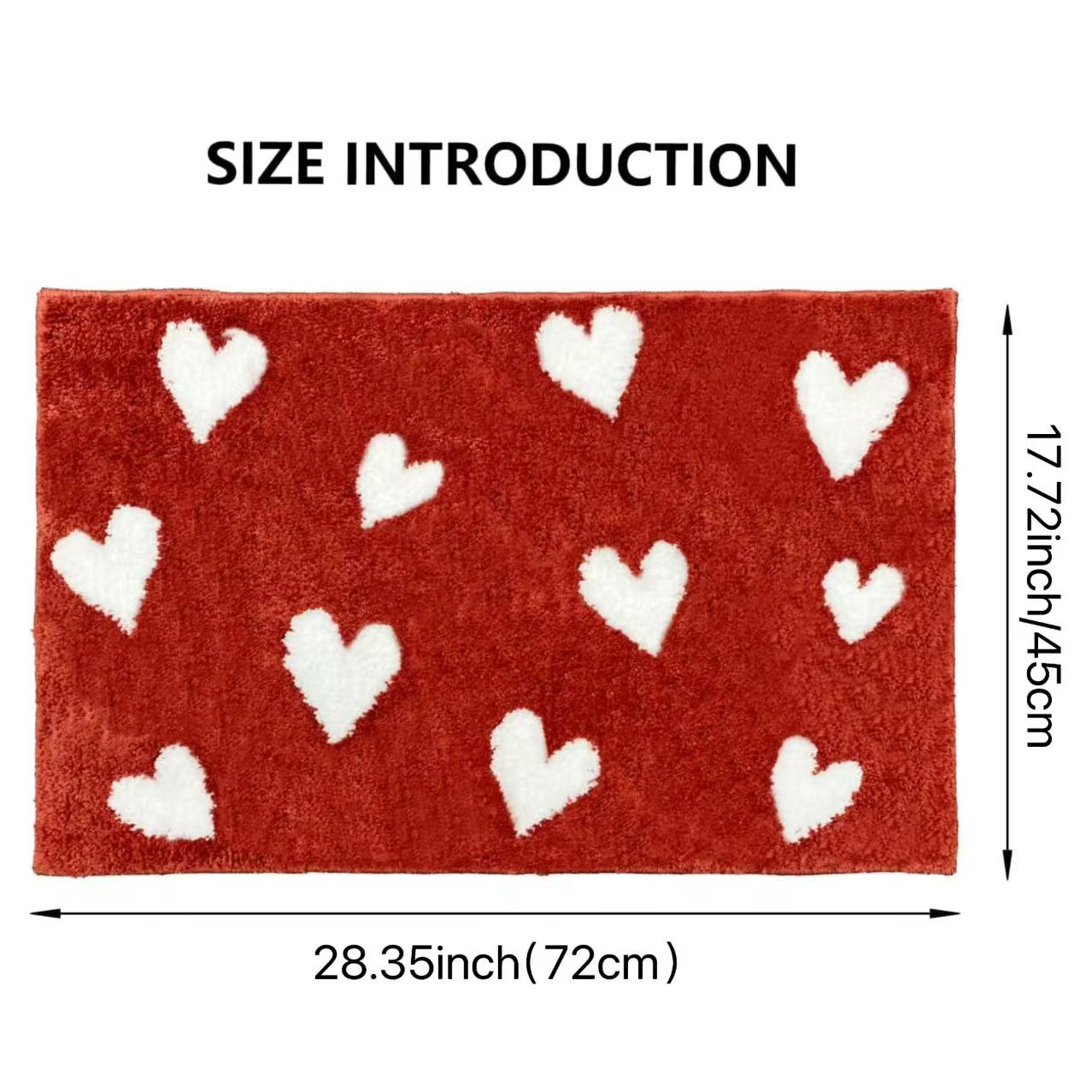 Love Theme Bath Mat