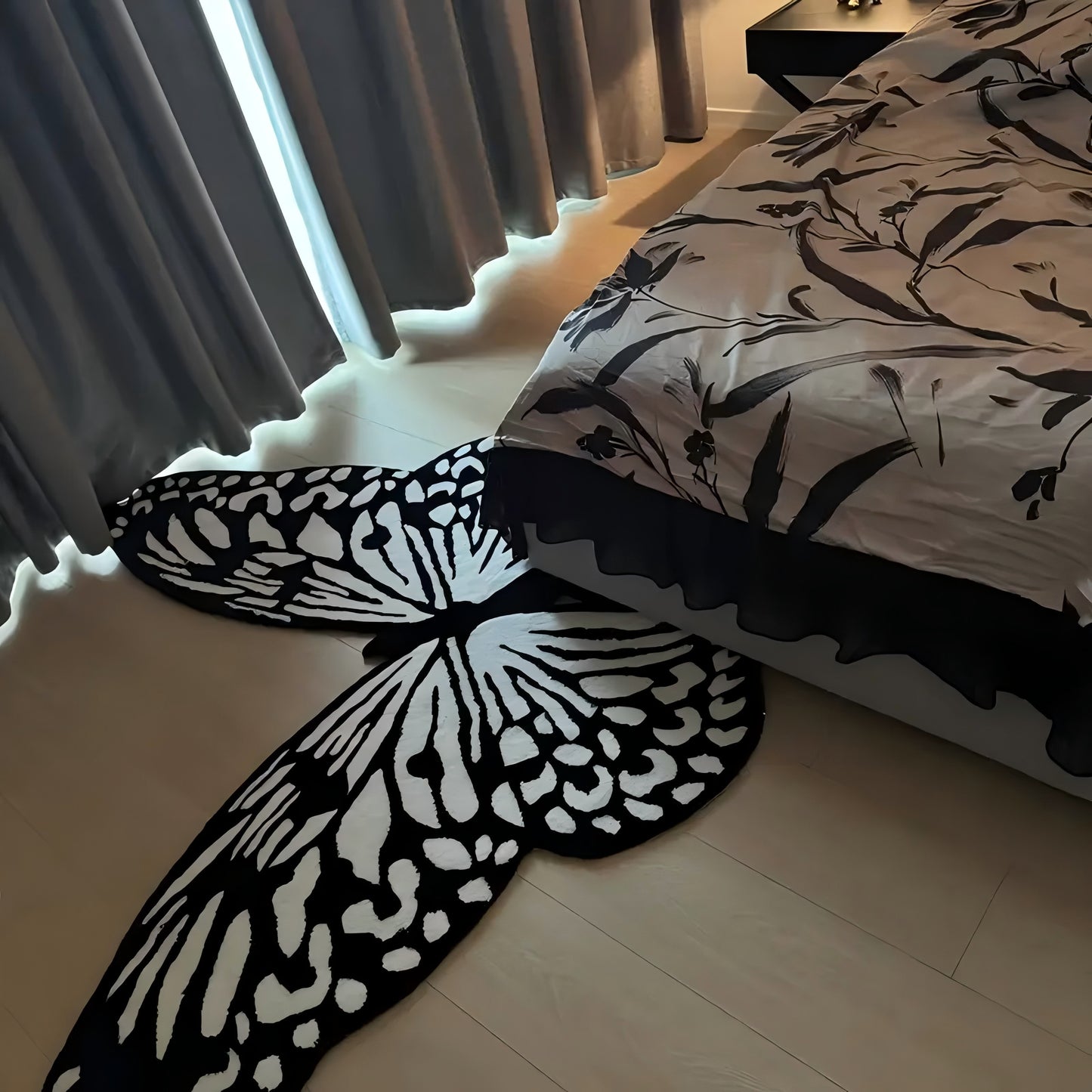 Butterfly Shape Bath Mat