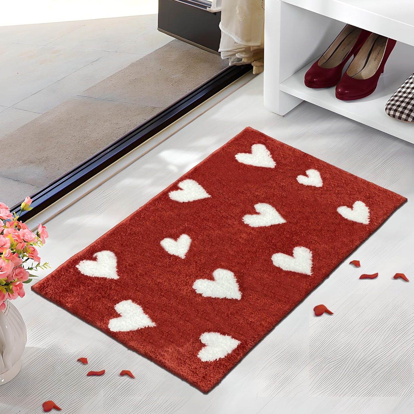 Love Theme Bath Mat