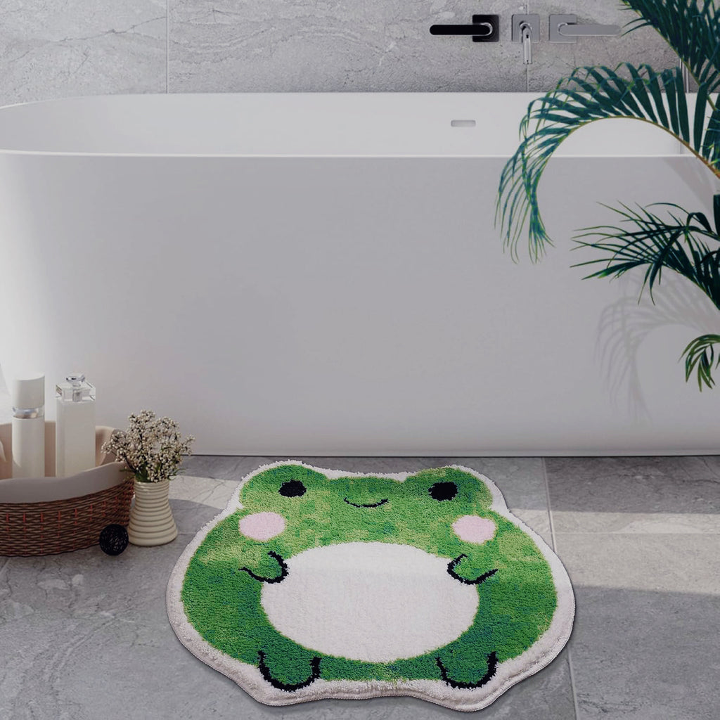 Cute Non Slip Frog Bath Mat