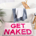 Pink Get Naked Bath Mat