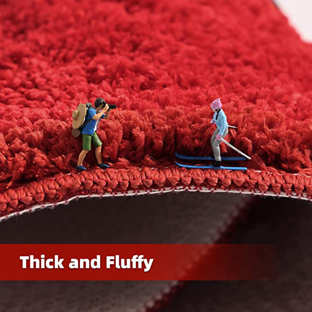 Lip Red Color Sexy Anti slip Bath Mat