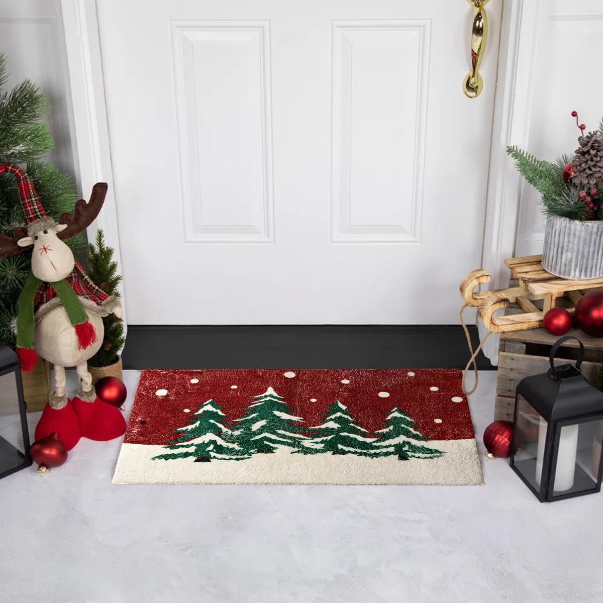 Christmas Bath Mat