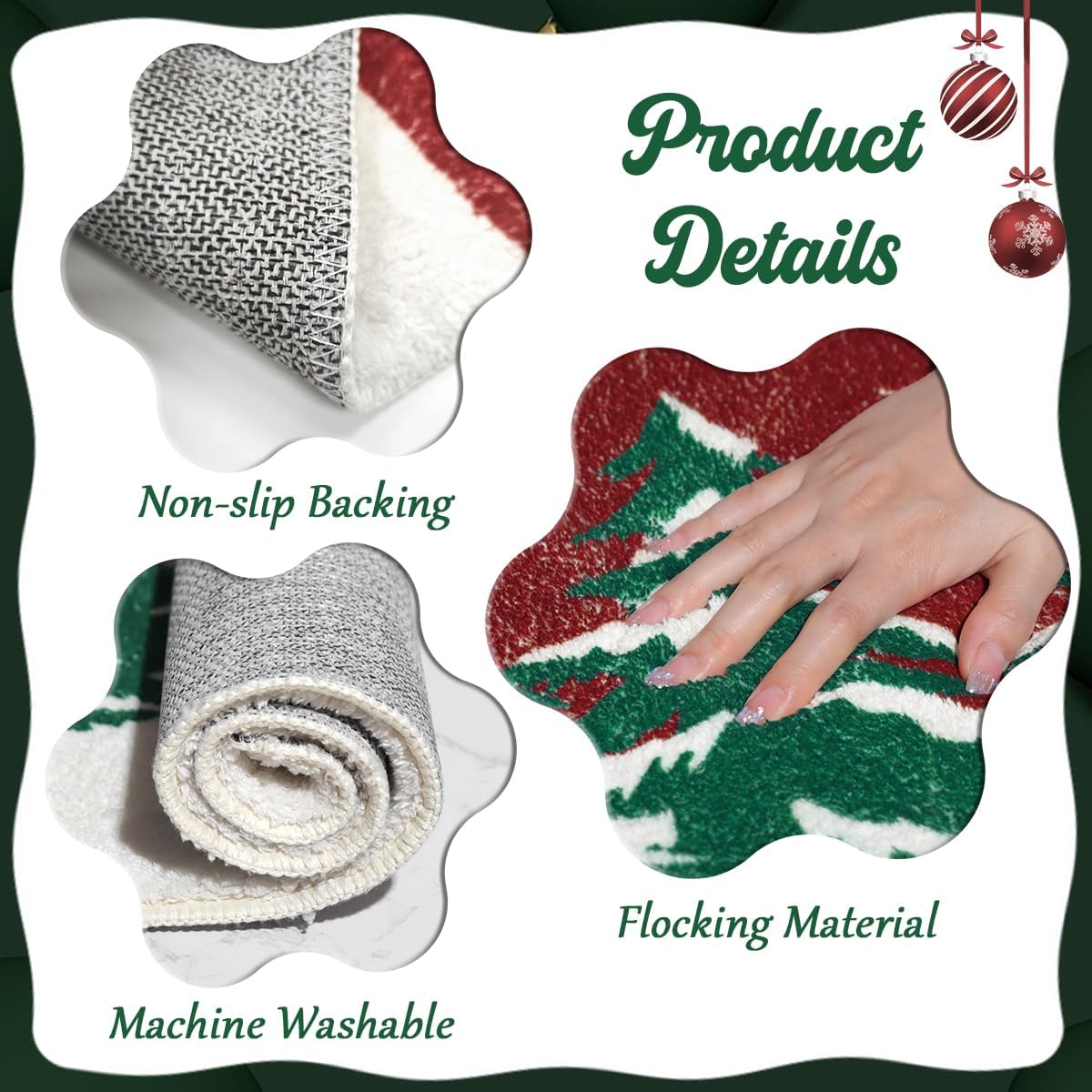Christmas Bath Mat