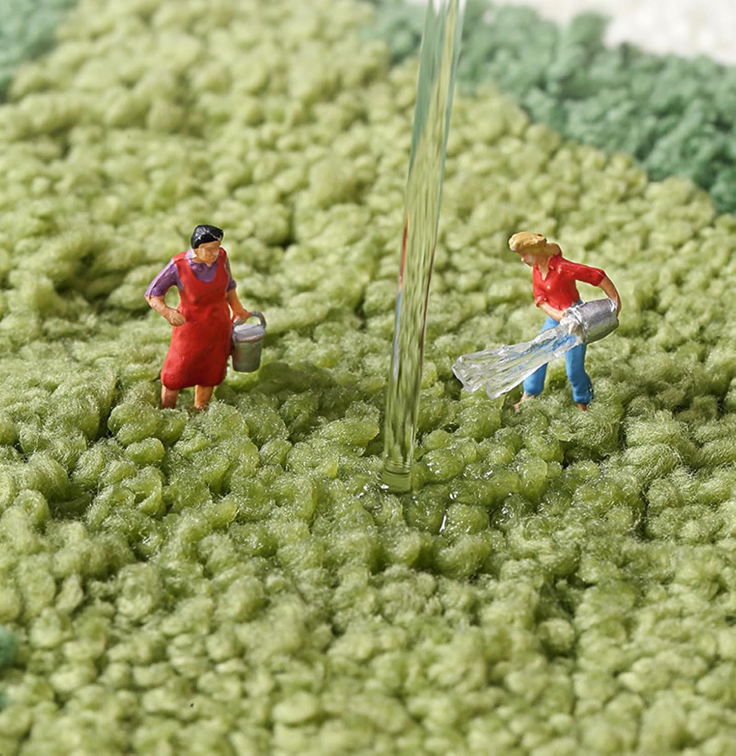Leave Plant Bath Mat