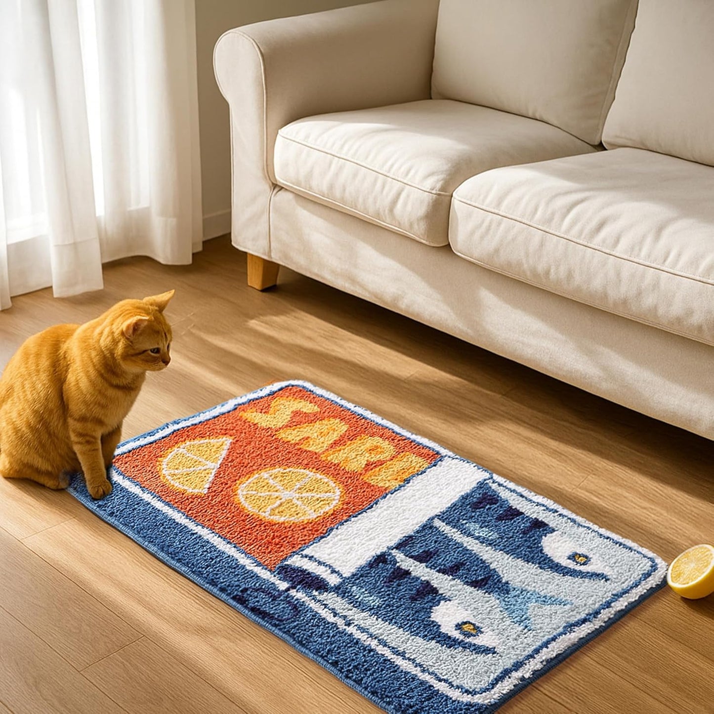 Sardine Can Bath shower Mat