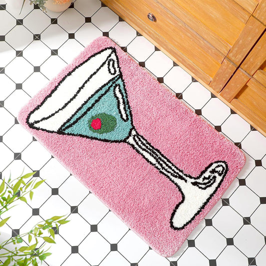Pink Martini Gift Dirty Bathroom Shower Rugs
