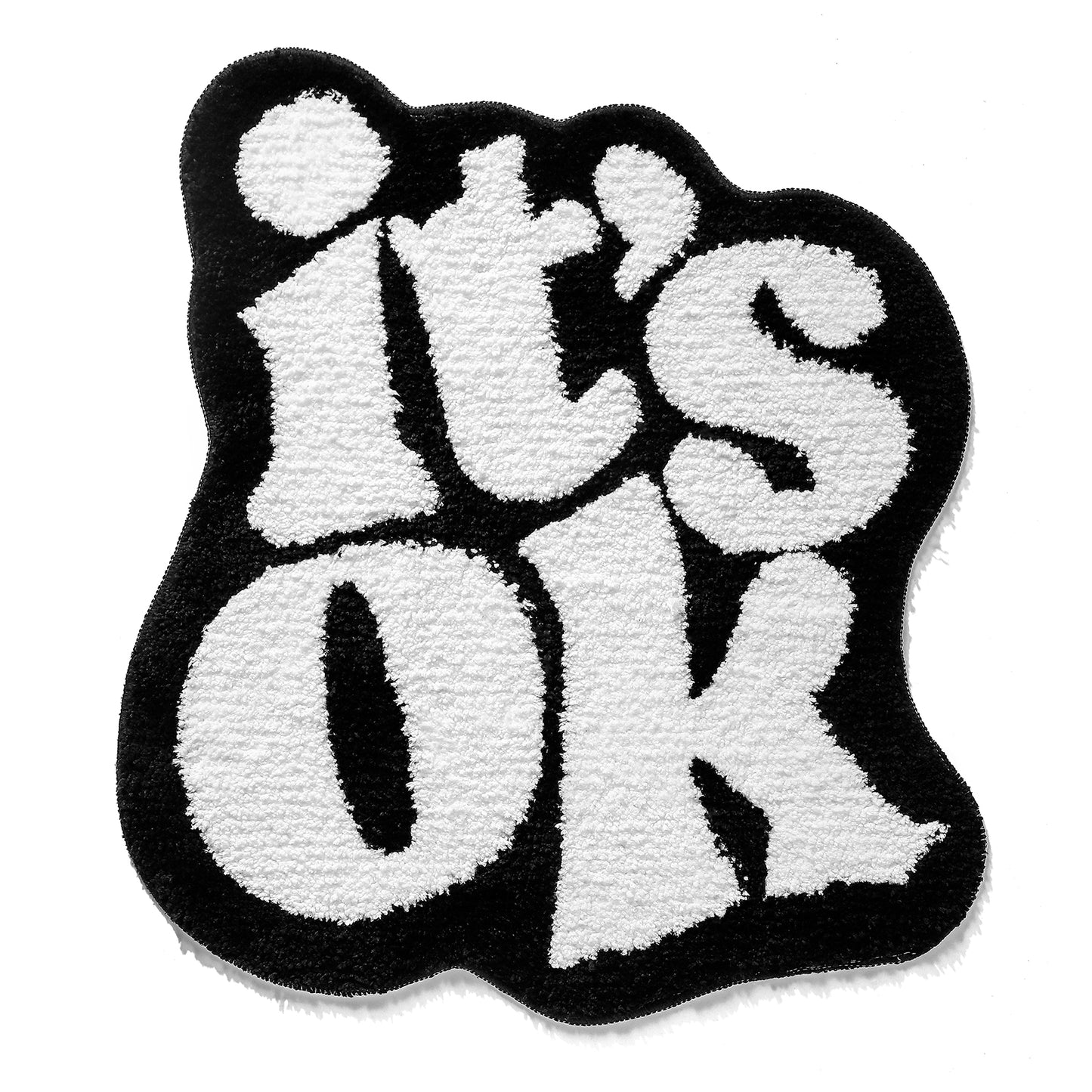 It's OK pink bath mat