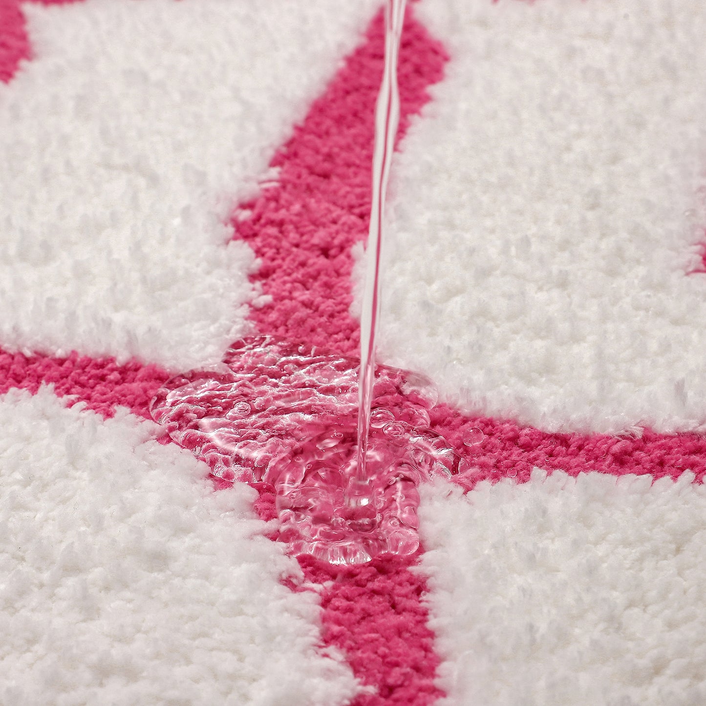 It's OK pink bath mat