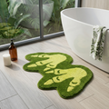 Funny Dinosaur Footprints Bath Mat