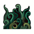 Green Octopus Bath Mat